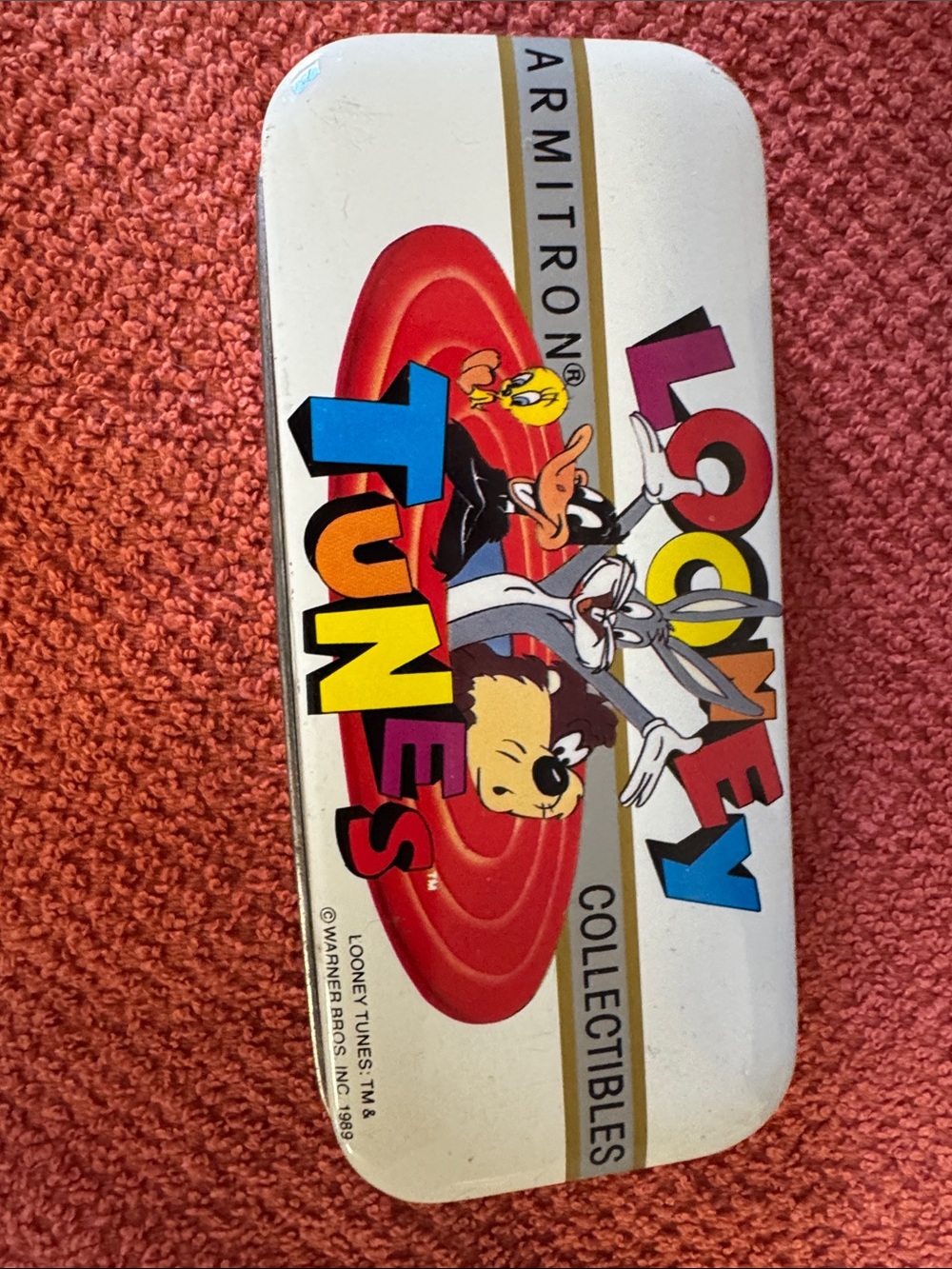 Warner Bros. Tin with Multicolor Looney Tunes Graphics